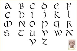« De l’onciale a la ronde », atelier de calligraphie