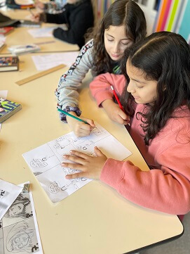 Les ateliers du mercredi – manga