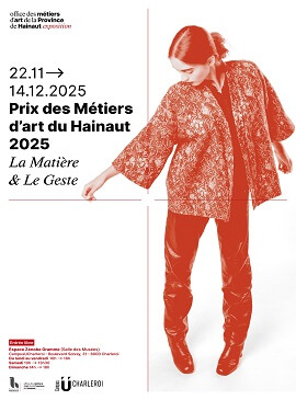 Exposition du Prix des Métiers d’art du Hainaut 2025