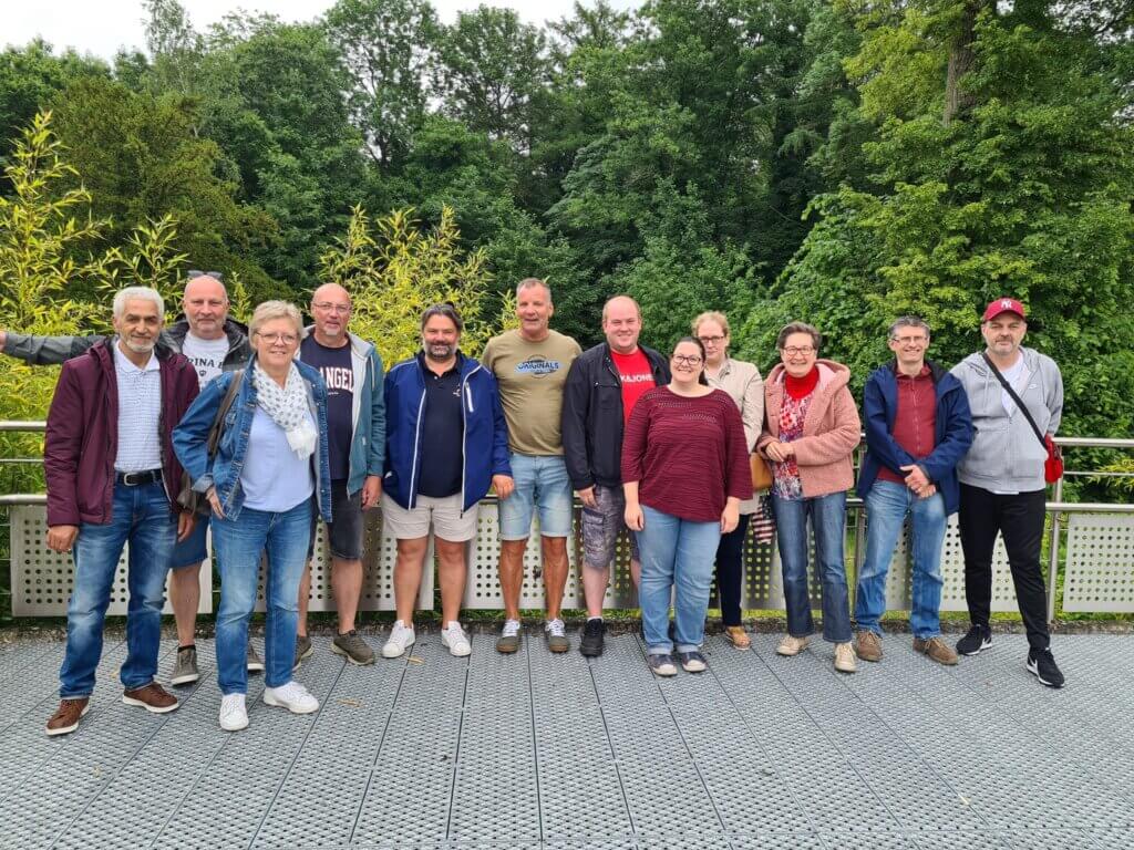 Pascale et l'équipe du bibliobus