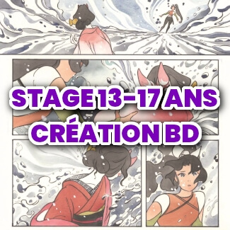 Stage : Création planche BD 13-17 ans